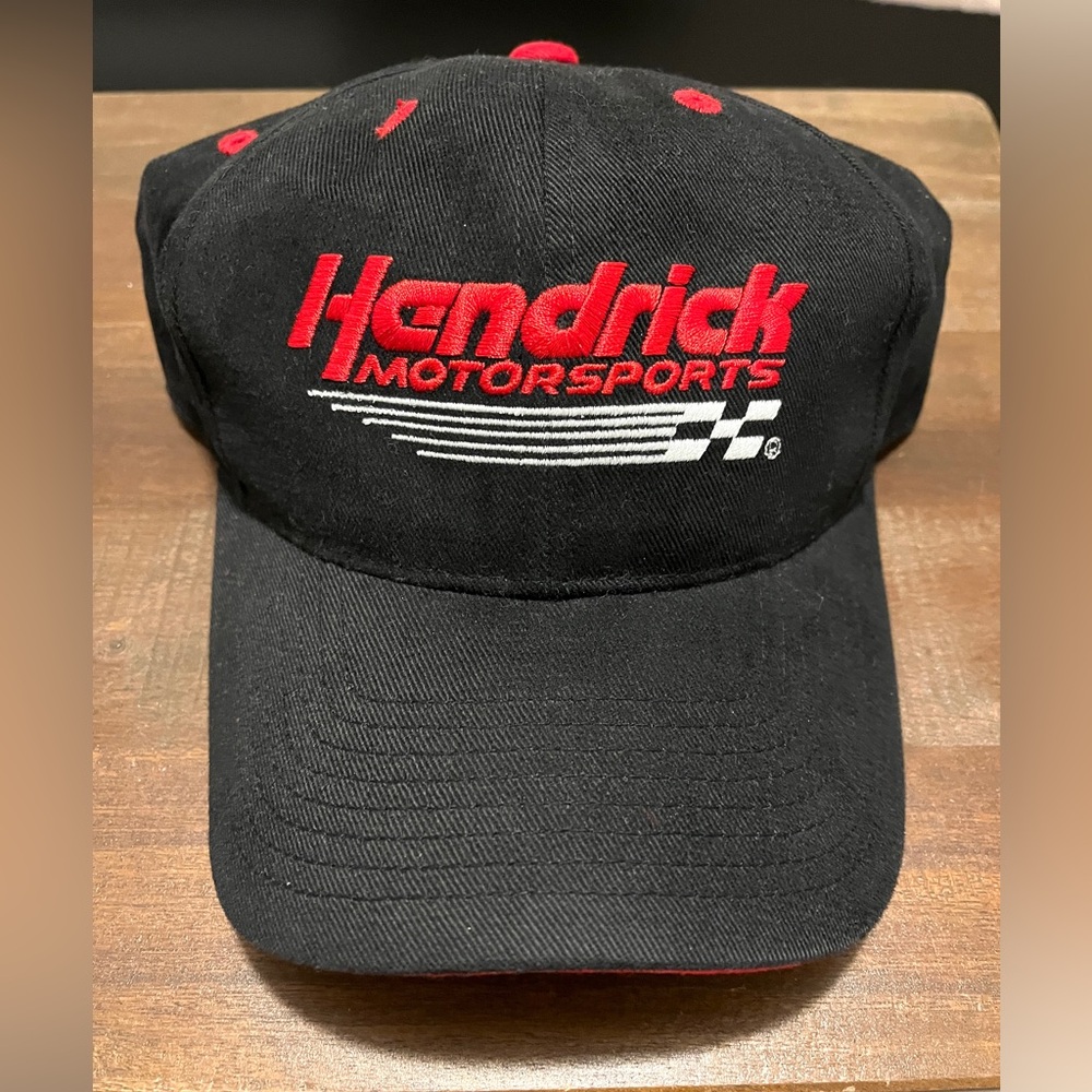 Hendrick Motorsports Victory Lane Hat NASCAR‎ Racing Black SnapBack Baseball Cap